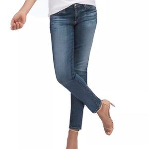 AG JEANS "THE STILT CIGARETTE LEG" Stretch Mid-Rise Jeans In "SYF"